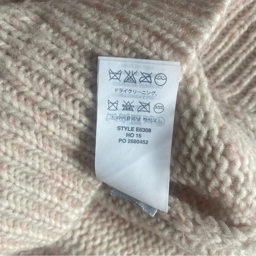 J. Crew wool mohair turtleneck sweater size medium